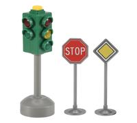 Mini Segnali Stradali Blocco Semaforo con Suono LED Modello di Sicurezza per Bambini Giocattoli Semaforici