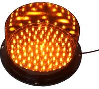 Mini Semaforo A LED - Segnale Rosso, Giallo E Verde per Strade, Caselli, Cancelli Residenziali, Lampada Didattica A Parete, Ideale per Sicurezza, Istruzione E Controllo. Yellow_200mm-24v