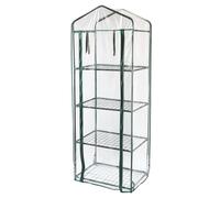 Monster Shop - Mini Serra da Appartamento e Giardino Leggera Compatta facile da Montare con Copertura Resistente al Tempo e ai Raggi UV - Copertura in PVC