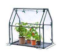 Mini serra per interni ed esterni: Ohuhu Desktop serra portatile con cuscinetto impermeabile per piccole piante germinazione vivaio, 91,4 x 45,7 x 83,8 cm tenda leggera copertura per umidità cupola