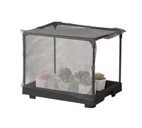 Mini serra - per la coltivazione di piccole piante per l'agricoltura urbana | Forniture per l'orticoltura per patio, cortile, balcone e appartamento | Serra portatile per piantine e piante da