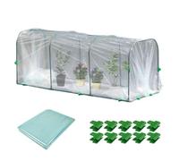 Mini serra per piante, portatile, per fiori e piante | Arboretum per interni ed esterni, per terrazza, cortile, cameretta dei bambini, coltivazione propria, stanza del sole