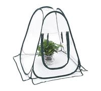 Mini Serra Pop-up Serra Mini Piante da Giardino Impermeabili e Fiori Copertura Tenda Trasparente PVC Invernale per Giardino