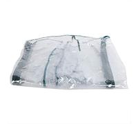 Mini serra portatile in PVC, mini tenda per piante a crescita piccola in PVC trasparente, per casa con fiori mini giardinaggio pianta fiore soleggiato per protezione dal freddo piante da giardinaggio