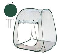 Mini serra - Tenda in PVC per esterni, protezione invernale per piante, copertura trasparente per ortaggi, frutta, aiuole, per giardino, patio, balcone, fattoria, frutteto, vivaio, clima freddo
