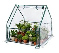 Mini serra - Vivaio per piante portatile per interni ed esterni con porta con cerniera resistente | Tenda da giardino resistente alle intemperie per la propagazione iniziale dei semi | Balcone Patio G