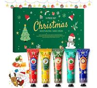 Mini set di 5 creme per le mani molto asciutte, Natale, mini crema per le mani, regalo di Natale per donne, uomini, colleghi, calendario dell'Avvento, riempimento
