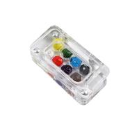 Mini set di acquerelli con un libro illustrato, mini set di pittura ad acquerello per principianti con 12/24 colori (noce-15 griglie), kit acquerello (1 pz)