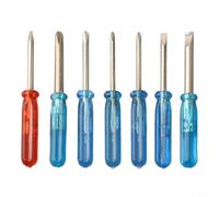 Mini set di cacciaviti 7 pezzi con punte a croce, intaglio e stella a cinque punte per piccoli oggetti, strumenti di riparazione in acciaio 45# compatibile con lo smontaggio dei giocattoli