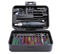 Mini set di cacciaviti di precisione con identificazione codificata a colori, kit di strumenti di riparazione micro magnetici 132 in 1 con scatola portaoggetti, 108 bit, piccolo cacciavite manuale per