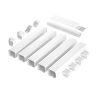 Mini set di copertura per tubi divisi da 3 pollici di larghezza e 10 piedi di lunghezza, copertura decorativa