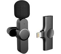 Mini set microfono wireless per dispositivi con Lightning, 2,4 GHz, 20 m