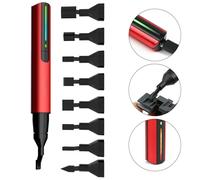 Mini Set Penna Levigatrice Elettrica con 8 Punte in Nylon per Lucidare e Per Mac