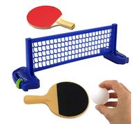 Mini Set Tennis Tavolo,Giochi Interattivi da Scrivania - Giocattolo per Famiglia Bambini Scuola Casa Feste Compleanno Ufficio Adulti Interno