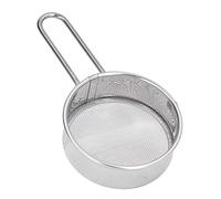 Mini Setaccio per Farina Rotondo in Acciaio Inossidabile 40 Mesh Setaccio per Farina Piccolo Professionale per Panifici Domestici (Un mini setaccio per farina)