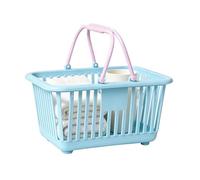 Mini Shopping Basket - Portable Organizer With Handles, Tiny Storage Basket Container, Small Carry Bin For Kids Toys Snacks Desk Bathroom Kitchen Pantry Home Dorm Use | Multi Purpose Household