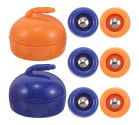 Mini Shuffleboard da Tavolo , Pucks Roller 0, 98 Pollici | Ricambio in Plastica, per Gioco da Tavolo e Pause Ufficio, Design Portatile, Facile da Pulire