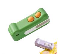 Mini sigillante per sacchetti 2 in 1, con taglierina e magnete, strumento portatile per snack e conservazione degli alimenti, design ricaricabile