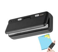 Mini sigillante per sacchetti - ricaricabile tramite USB - termosaldatrice portatile per la conservazione degli alimenti - Sigillatrice sottovuoto portatile e taglierina - base magnetica - gadget per