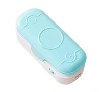 Mini sigillante ricaricabile 2 in 1 con taglierina integrata, soluzione perfetta per ridurre i rifiuti della cucina (verde)