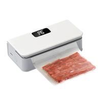 Mini Sigillatore per borsa ricaricabile con display LCD, Saldatore portatile a 6 velocità per borsa in plastica, termosaldatore magnetico con tagliacasacca incorporata per cucina, viaggi e