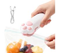 Mini sigillatrice per alimenti con banda magnetica, mini macchina sigillatrice per snack, cibo, ristorante, casa, appartamento, affitto