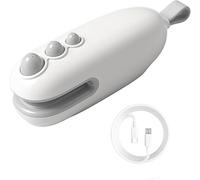 Mini sigillatrice per sacchetti,2 in 1 Sigillatore Termico per Sigilla Sacchetti con Taglierina Incorporata,Interfaccia USB, per sacchetti de snack, biscotti, alimenti per animali