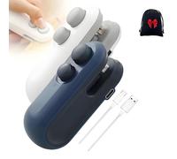 Mini Sigillatrice Per Sacchetti Con Taglierina E Magnete, Termosigillatrice Ricaricabile 2 In 1, Mini Sigillatrice Portatile Magnetica, Mantiene Il Cibo Fresco E Gustoso (2 Mix)