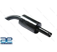 Mini silenziatore di scarico verticale rivestito in smalto nero per trattore ...
