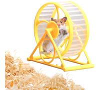 Mini silenziose ruote di esercizi di criceto, ruota del criceto con supporto, palla di criceto silenziosa, mantieni giocattoli di criceto sani e traspiranti per criceti nani piccoli animali domestici