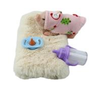 Mini Silicone Pig - Reborn Doll, Realistic Soft Animal | Toy for Elastic Piglet Model Sensory Play Education Pinchable Pet Decor Office Classroom Kids Gift Ornament Cute Fake Sculptu