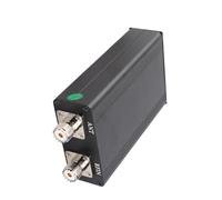 Mini Sintonizzatore Automatico per Antenna, Display OLED con Guscio in Lega di Alluminio, Connettore UHF, Porta di Ricarica di Tipo C, 1,8-55 MHz per ATU-100 con Condensatori SMD