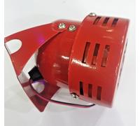 MINI SIRENA A MOTORINO 110dB ROSSA 12 VOLT