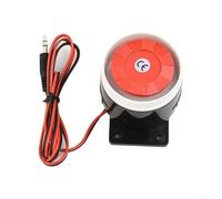 Mini sirena cablata, DC 12 V 120 dB forte sirena interna cablata allarme clacson, per la sicurezza domestica di allarme sonoro