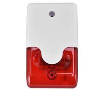 Mini Sirena stroboscopica Allarme cablato,allarmi Porta per la Sicurezza dei Bambini, Sirena Lampeggiante stroboscopica con Suono Lampeggiante per Sistema di Allarme di Sicurezza Domestica DC12V
