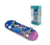 Mini skateboard con dita - legno d'acero, cuscinetti a sfera robusti e design a doppio colpo di piedistallo giocattolo divertente per giocattoli creativi in legno per le torri delle dita, per