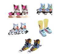 Mini skateboard - Mini pattini da fingerboard, giocattolo colorato per scarpe in lega leggera con dita in materiale PP | allenamento per bambini e