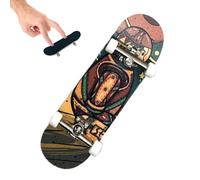 Mini skateboard - Mini skateboard - Compact Stylish in legno, multipurpose, giocattolo da , per le dita, per interni