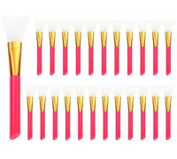Mini Skater Set di 24 pennelli in morbido silicone per maschere per viso, fango, argilla, carbone, creme idratanti senza peli, lozione per il corpo e applicatore di burro, strumenti di bellezza per la