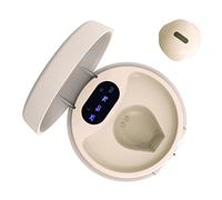 Mini Sleep Earbuds Bluetooth Tiny Headphone True Wireless Earpiece with Charging Case Handsfree for iPhone and Android Phones (Single Beige)…