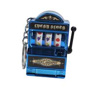 Mini slot machine portachiavi divertente mini gioco arcade giocattolo per