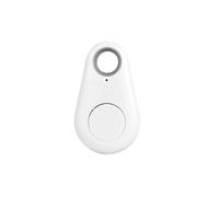 Mini Smart GPS Tracker Key Finder Locator Wireless Bluetooth Anti Lost Alarm Sensor Device for bambini Animali domestici Auto Bagagli(White2)