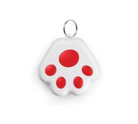 Mini Smart GPS Tracker Key Finder Locator Wireless Bluetooth Anti Lost Alarm Sensor Device for bambini Animali domestici Auto Bagagli(Red)