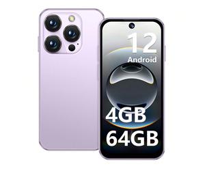Mini smartphone con rete 4G, 3,88 pollici HD 4 GB + 64 GB con memoria espandibile, telefono Android, mini telefono quad-core da 1950 mAh, piccolo telefono cellulare tascabile per studenti, i migliori 