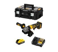Mini-Smerigliatrice DeWALT DCG404H1T (1 x 5,0 Ah Powerstack + DCB1104 + TSTAK II)