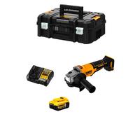 Mini-Smerigliatrice DeWALT DCG408P1T (1 x 5,0 Ah + DCB1104 + TSTAK II)