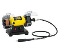 Fartools Mini torretto per macinare 120 W Ø75 mm, velocità variabile 0-9900 giri/min, versatile: mola, spazzola per lucidare e flessibile collegato all'albero