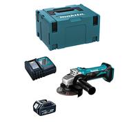 Mini-Smerigliatrice MAKITA DGA452RTJ1 (1 x 5,0 Ah + DC18RC + MAKPAC 3)