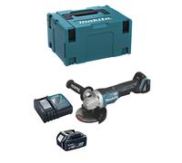 Mini-Smerigliatrice MAKITA DGA508RTJ1 (1 x 5,0 Ah + DC18RC + MAKPAC 3)