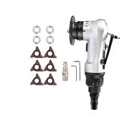 Mini smussatrice Mini macchina smussatrice pneumatica portatile con lame e cuscinetti for sbavatura e rifilatura di metalli, utensile da taglio angolare(R angle set)